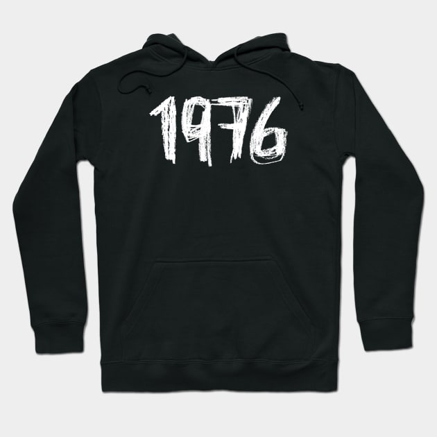 1976 Birthday, Birth Year 1976, Born in 1976 Hoodie by badlydrawnbabe